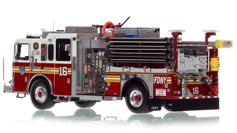 Fire Replicas FDNY 2022 Seagrave Attacker HD Engine 16 - Manhattan