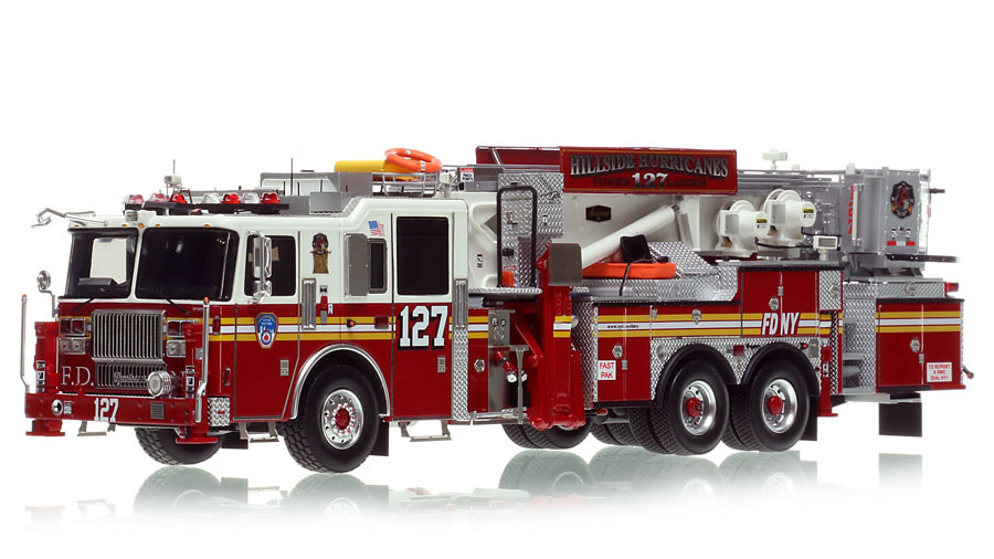 Fire Replicas FDNY 2016 Seagrave Attacker 75' Tower Ladder 127