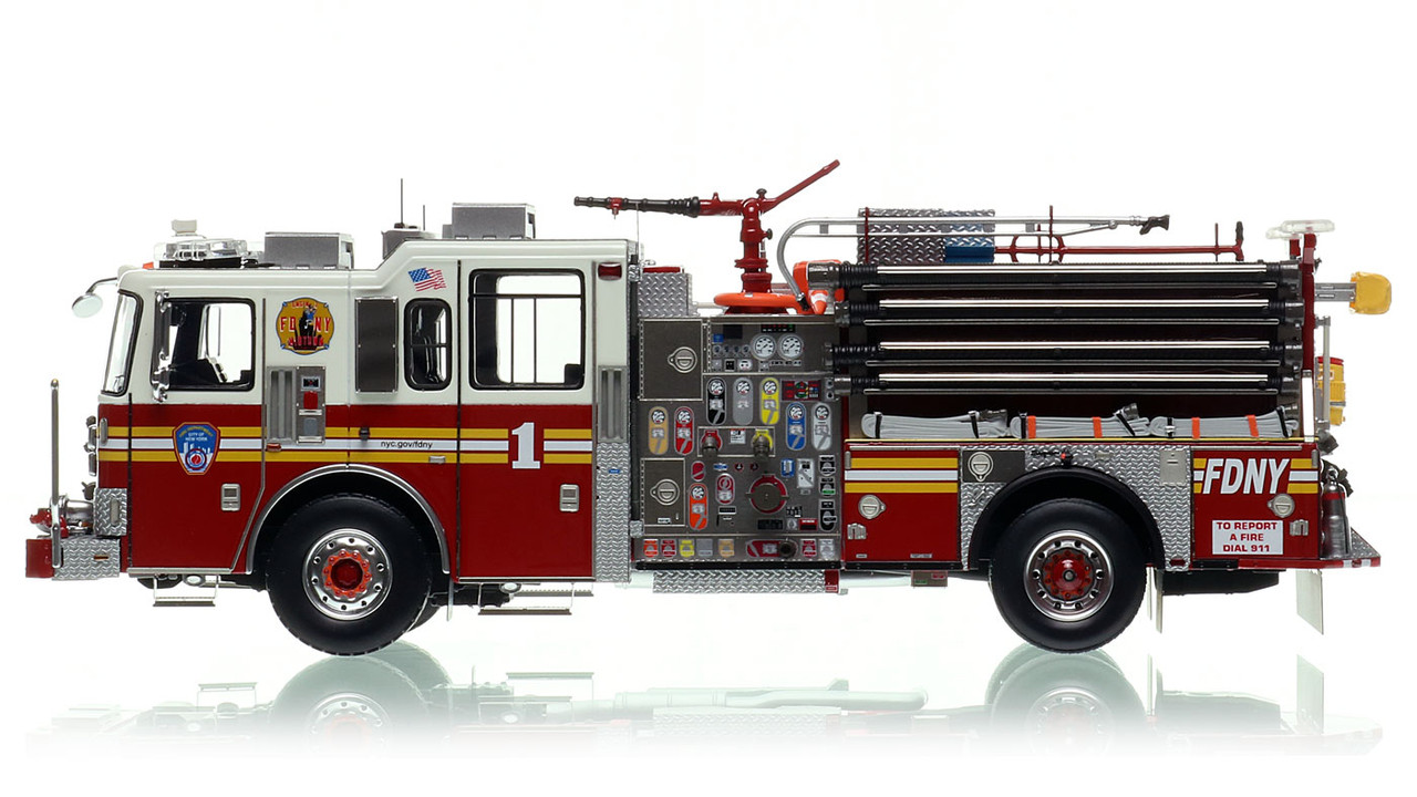 Fire Replicas FDNY 2023 Seagrave Attacker HD Engine 1 - Manhattan