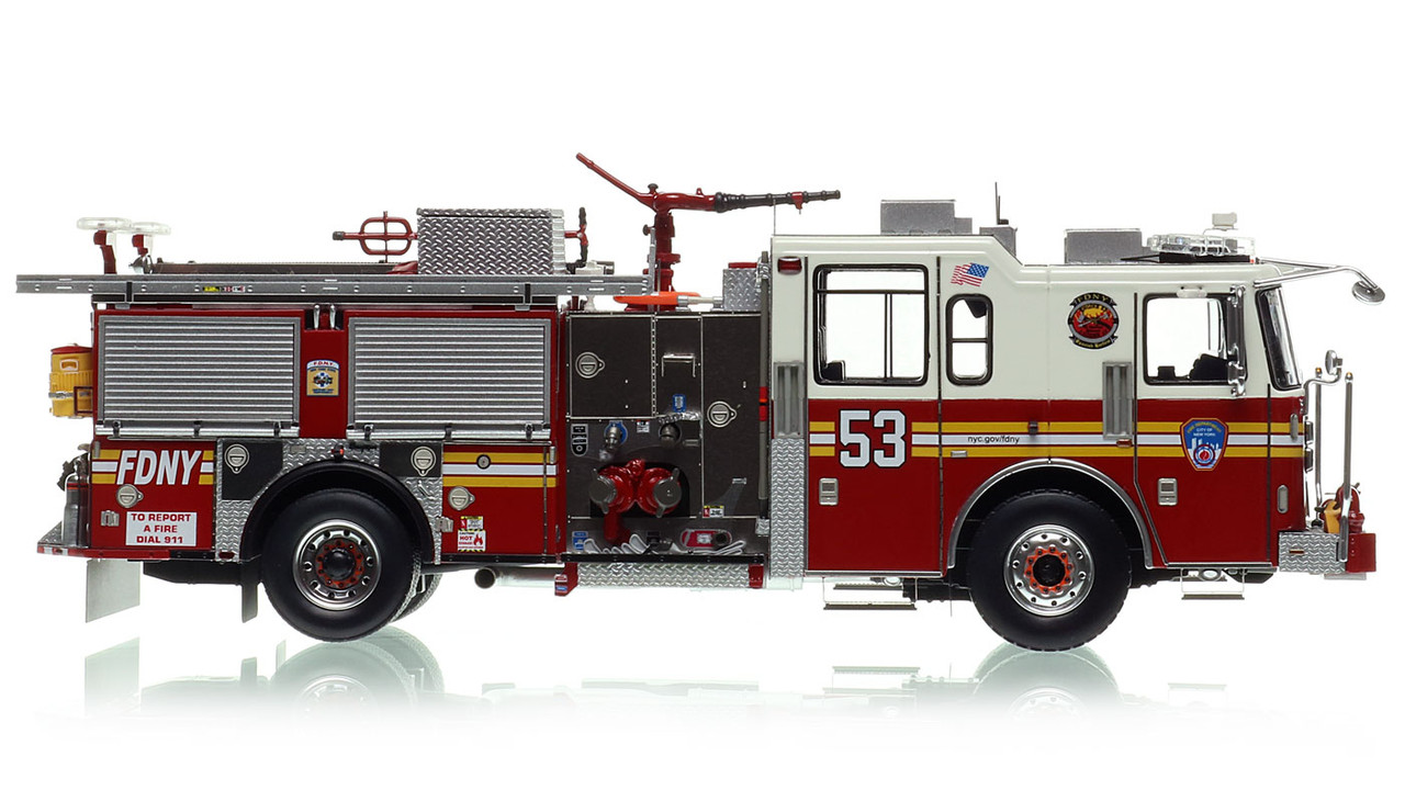 Fire Replicas FDNY 2020 Seagrave Attacker HD Engine 53 - Manhattan
