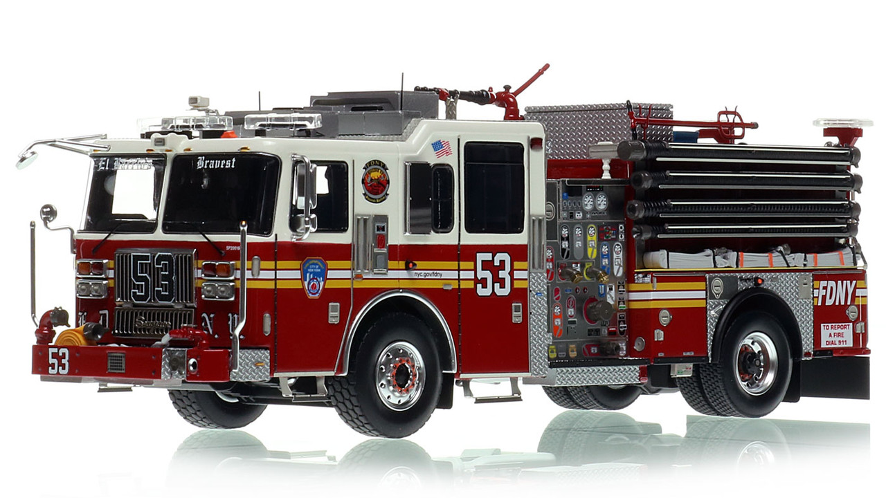 Fire Replicas FDNY 2020 Seagrave Attacker HD Engine 53 - Manhattan