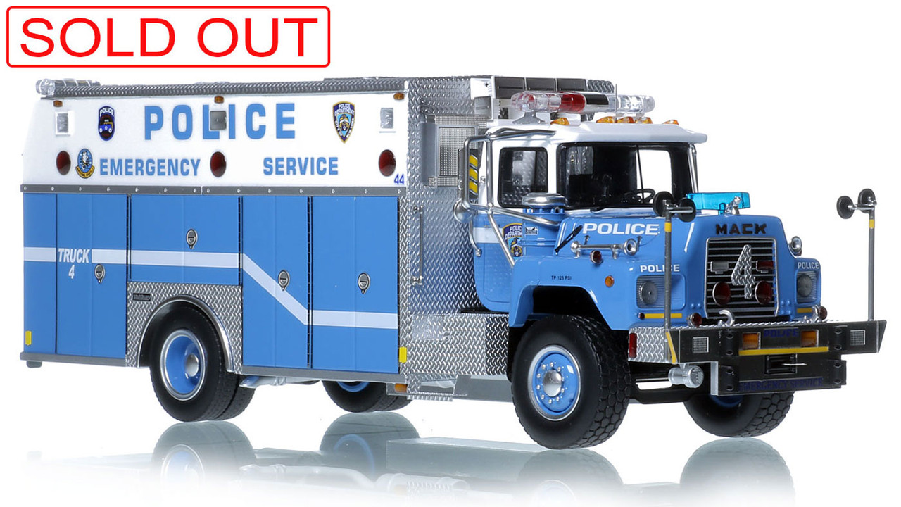 Fire Replicas New York City Police Department 1990 Mack DM