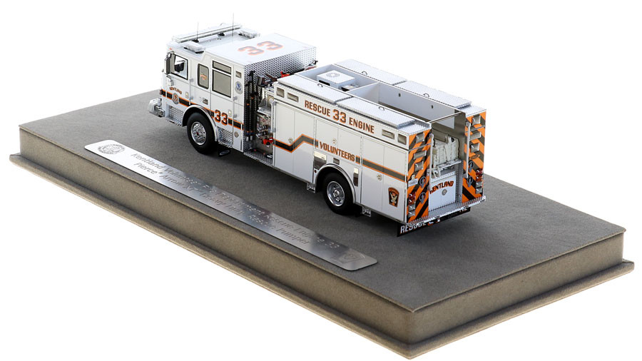 Fire Replicas Kentland Volunteer Fire Department Rescue Engine 33