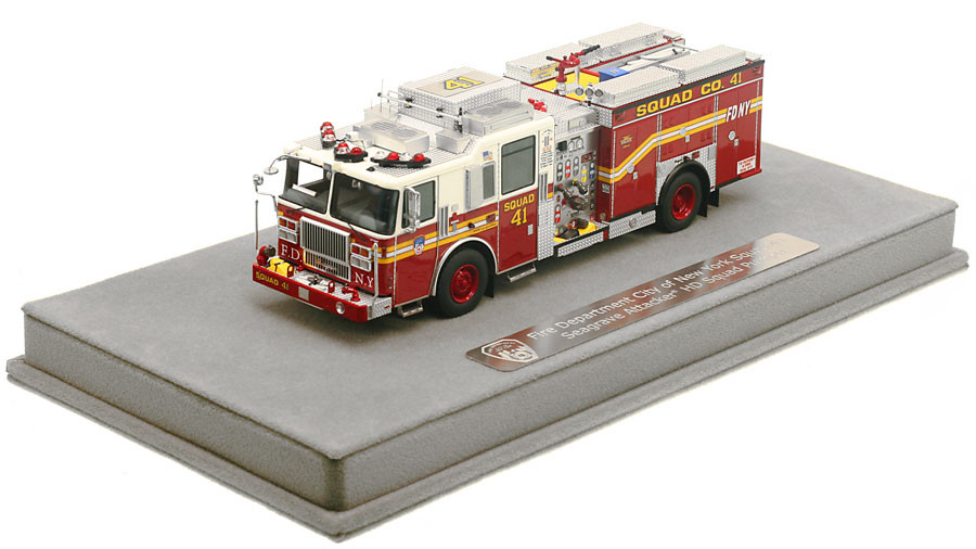 FDNY Squad 61 消防 ミニカー 1/32 Fire Replicas FDNY Squad 41 Scale Model