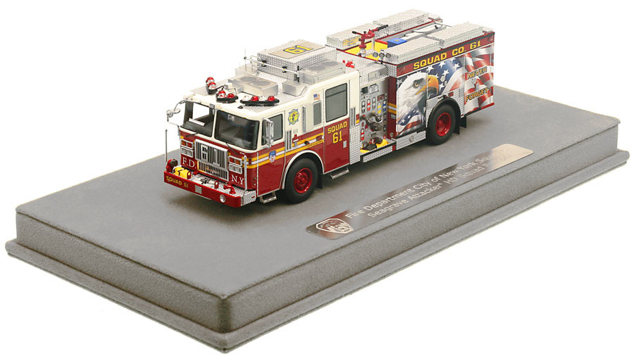Fire Replicas FDNY Squad 61 Scale Model