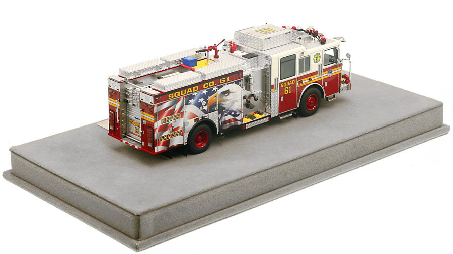 Fire Replicas FDNY Squad 61 Scale Model
