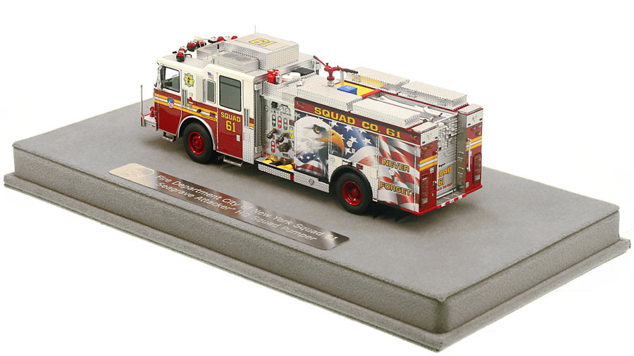 FDNY Squad 61 消防 ミニカー 1/32 Fire Replicas FDNY Squad 61 Scale Model