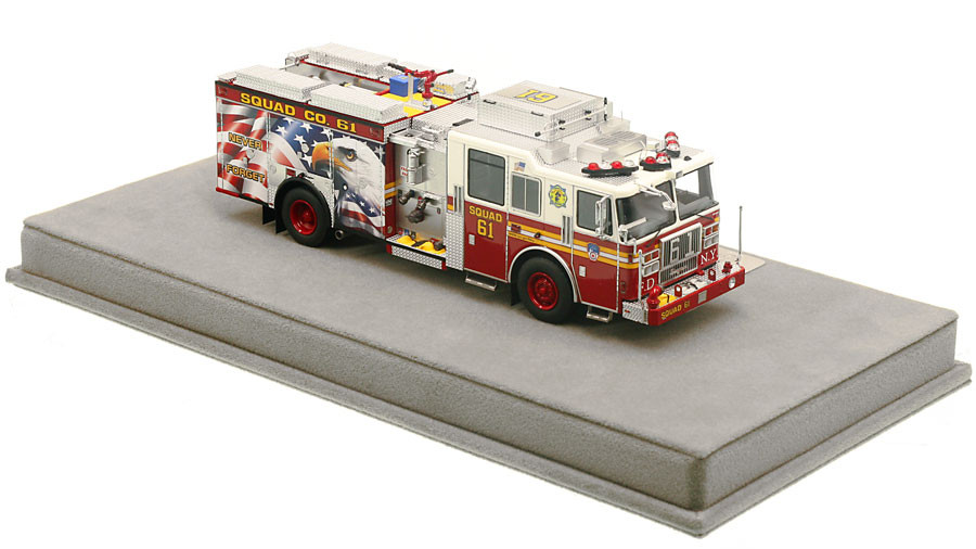 Fire Replicas FDNY Squad 61 Scale Model