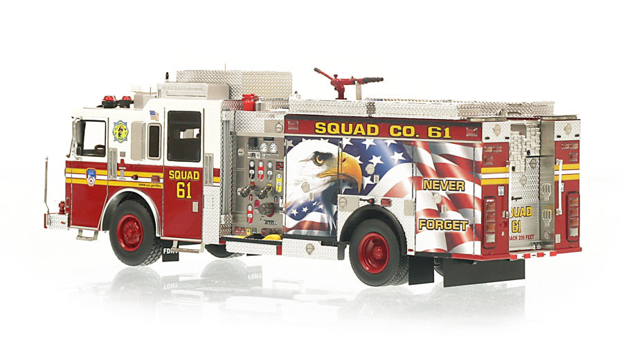 FDNY Squad 61 消防 ミニカー 1/32 Code 3 1/32 FDNY Squad 61 DP Series #8 (12988)