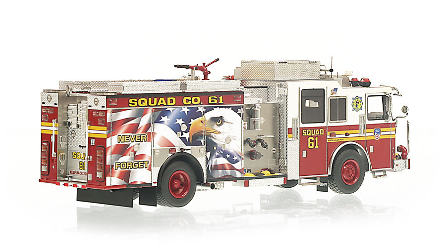 Fire Replicas FDNY Squad 61 Scale Model