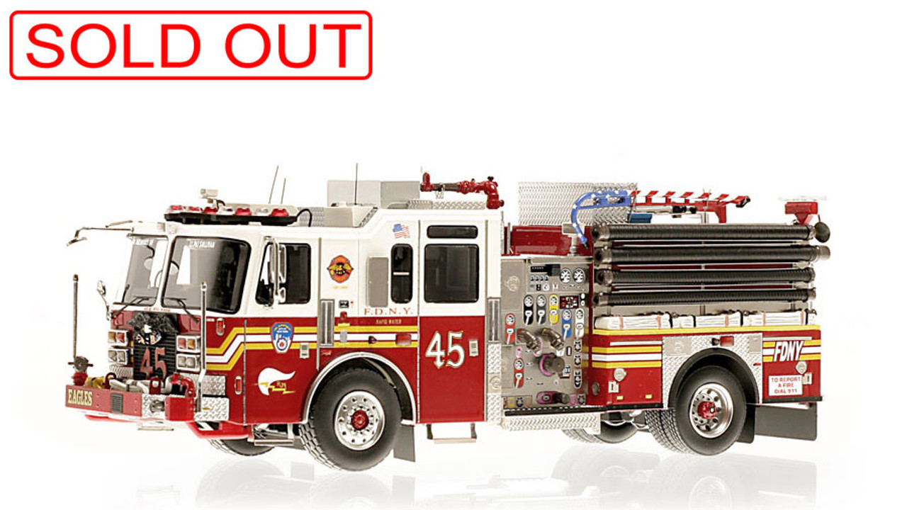 Fire Replicas FDNY Engine 45 Scale Model