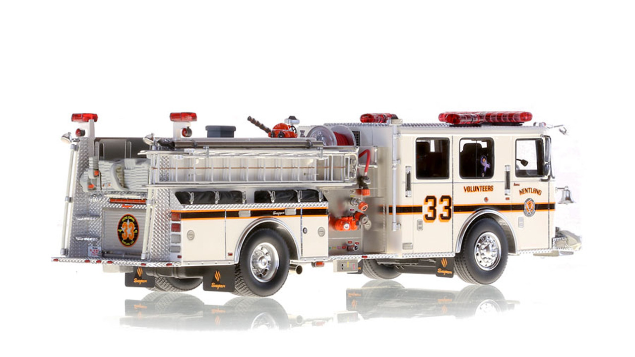 Fire Replicas Kentland Volunteer Fire Department Engine 331 Scale Model