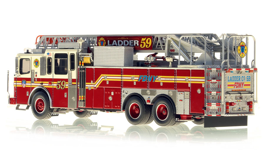 Fire Replicas FDNY Ladder 59 - Bronx Scale Model