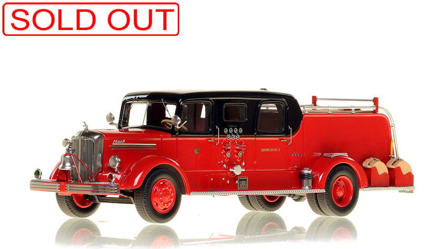 Fire Replicas Chicago Fire Department 1948 Mack® L Sedan Cab Engine