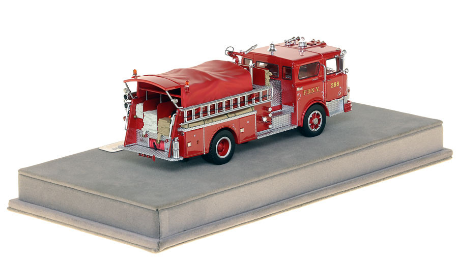 Code 3 Harrison, NY Mack CF Pumper (Burgundy) Engine 11 (12500