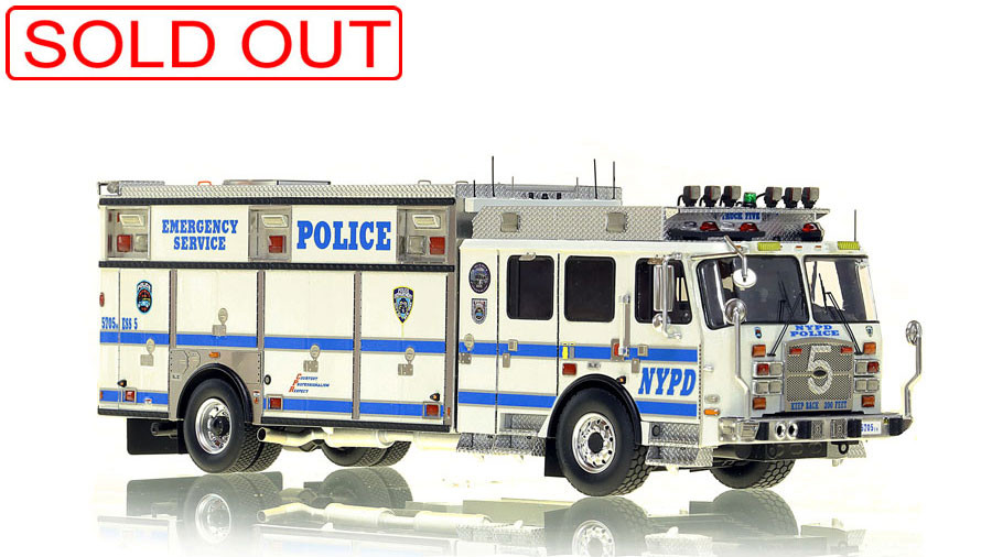 Fire Replicas New York City Police Department ESS 5 Scale Model