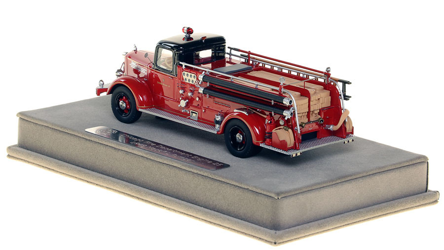 Miniature Nash Star Chief 1949 Rouge 1/43 USA Models - Voiture De Collection En Métal