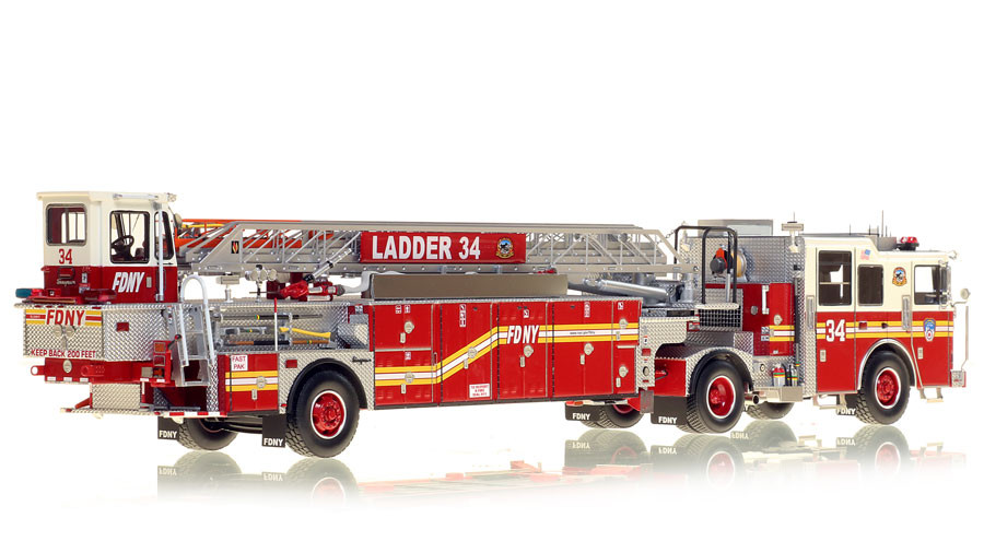 Fire Replicas FDNY Ladder 34 Scale Model