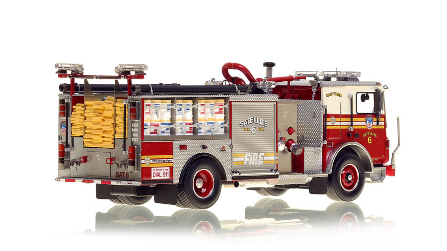 Fire Replicas FDNY Satellite 6 - 2006 Mack® MR/Ferrara Hose Wagon