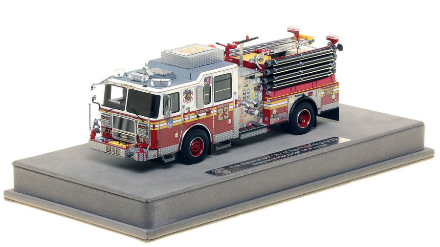 Fire Replicas FDNY Seagrave Engine 23 - Manhattan Scale Model