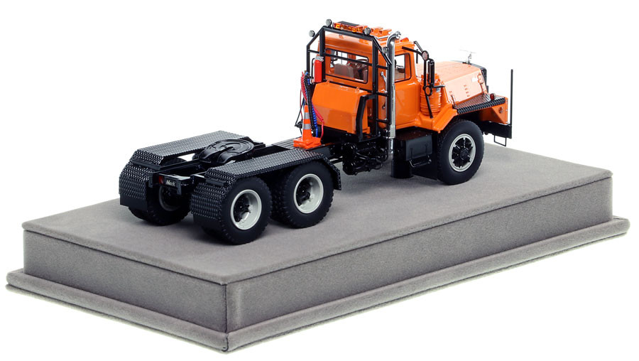 Fire Replicas Mack® DM 800 Tandem Axle Tractor - Orange over Black