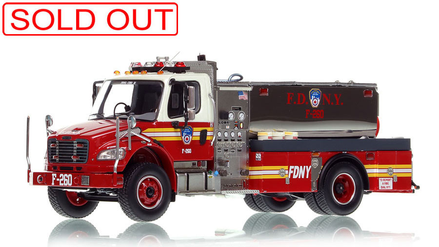 Fire Replicas FDNY 2015 Freightliner® M2/Seagrave Foam Tanker 260