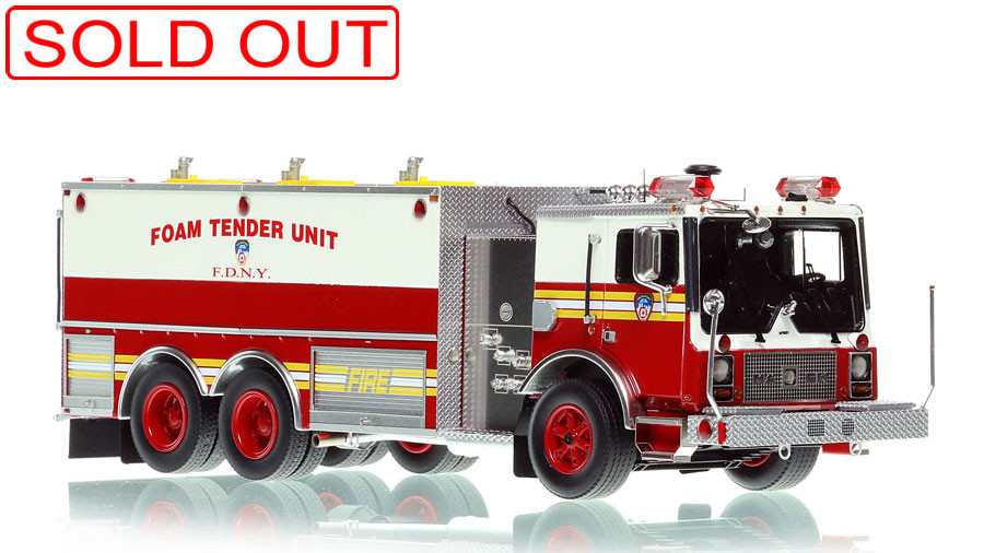 Fire Replicas FDNY 1992 Mack® MR/Saulsbury Foam Tender Unit - Citywide