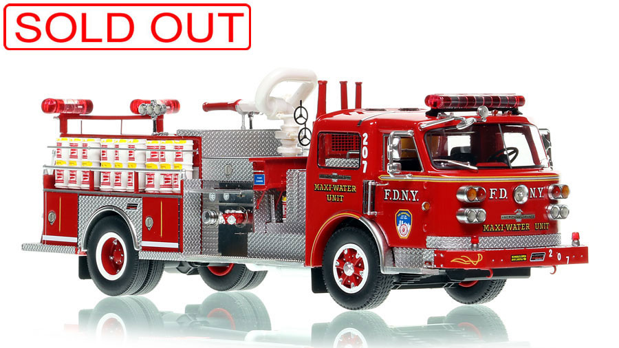 Fire Replicas FDNY 1982 American LaFrance Satellite - Maxi-Water