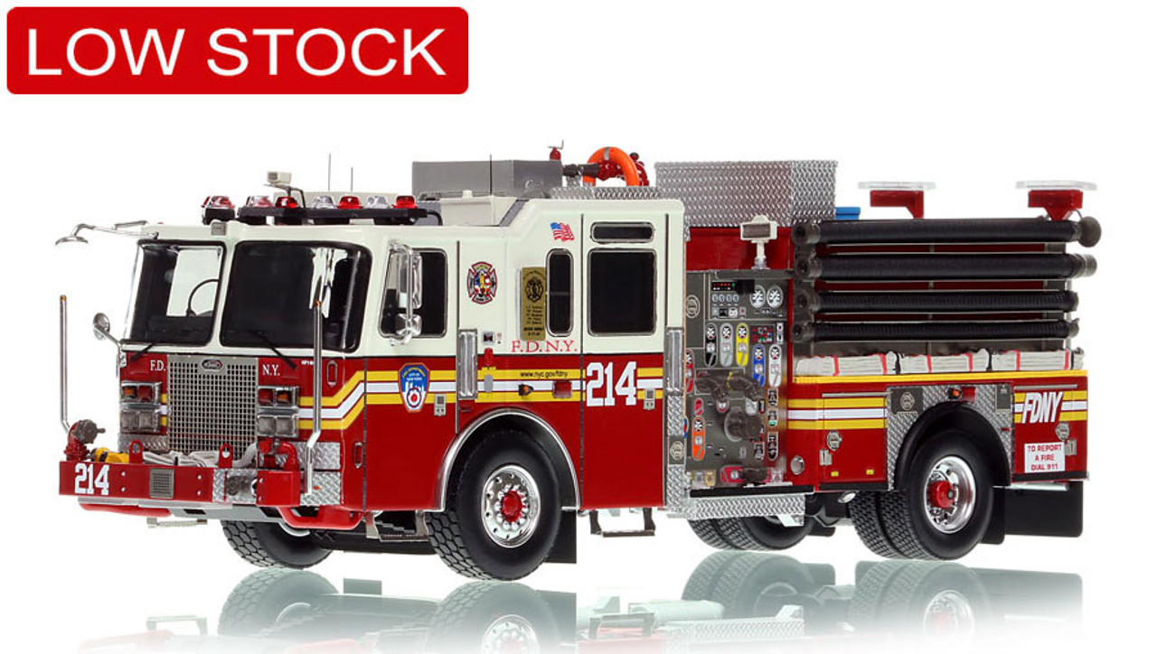 Fire Replicas FDNY Engine 214 Scale Model