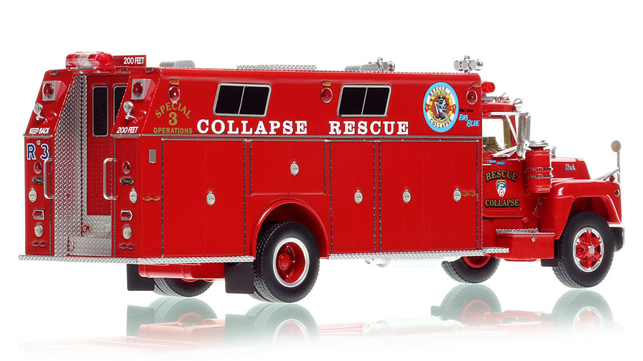 Fire Replicas FDNY 1979 Mack® R/Pierce Collapse Rescue 3 - Bronx