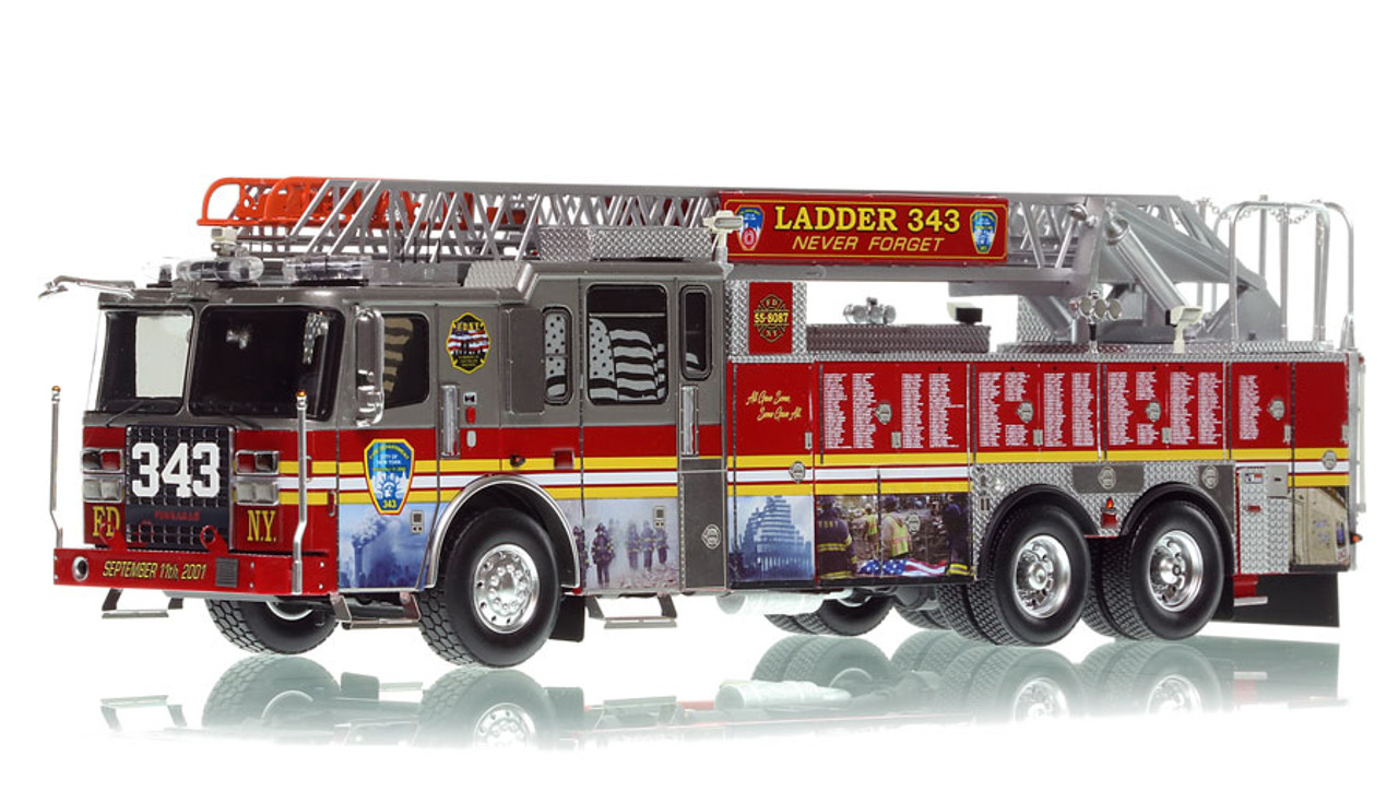 Fire replicas 1/50 FDNY 6台セット Code3 消防車 - ミニカー