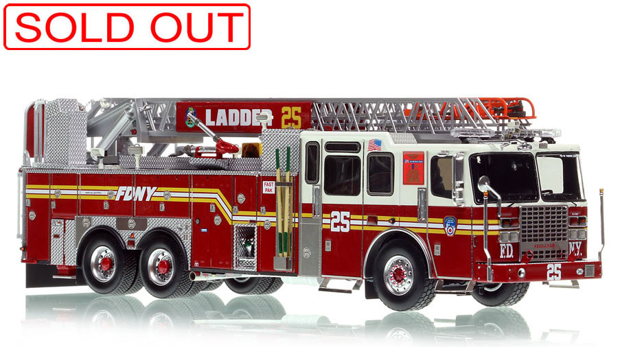 Fire Replicas Fire Department City of New York 2017 Ladder 25