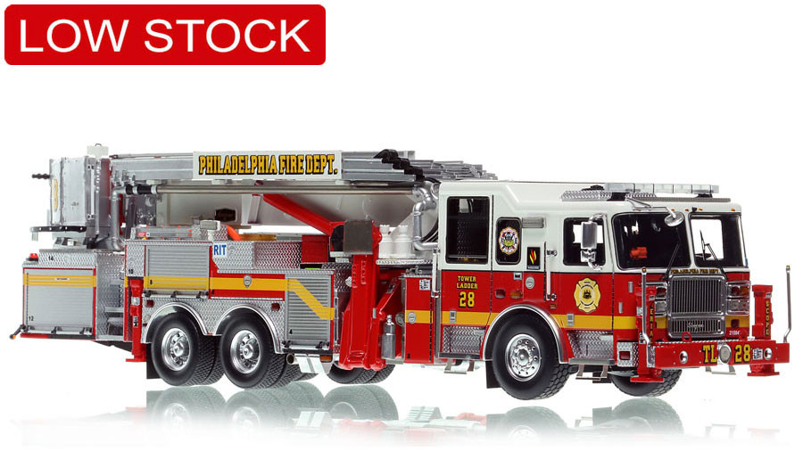 Fire Replicas Philadelphia Fire Department 2021 Seagrave 75' Tower
