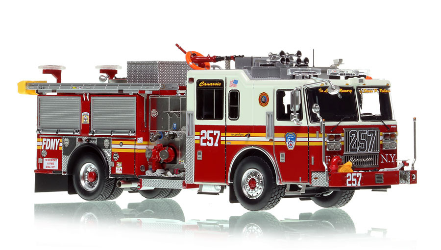 Fire Replicas FDNY 2020 Seagrave Attacker HD Engine 257 - Brooklyn