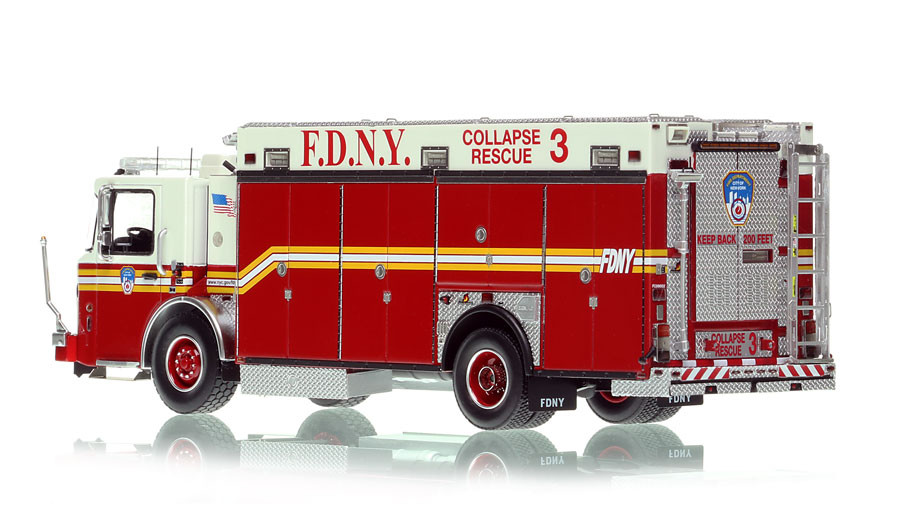 Fire Replicas FDNY 2009 Spartan/Ferrara Collapse Rescue 3 - Bronx