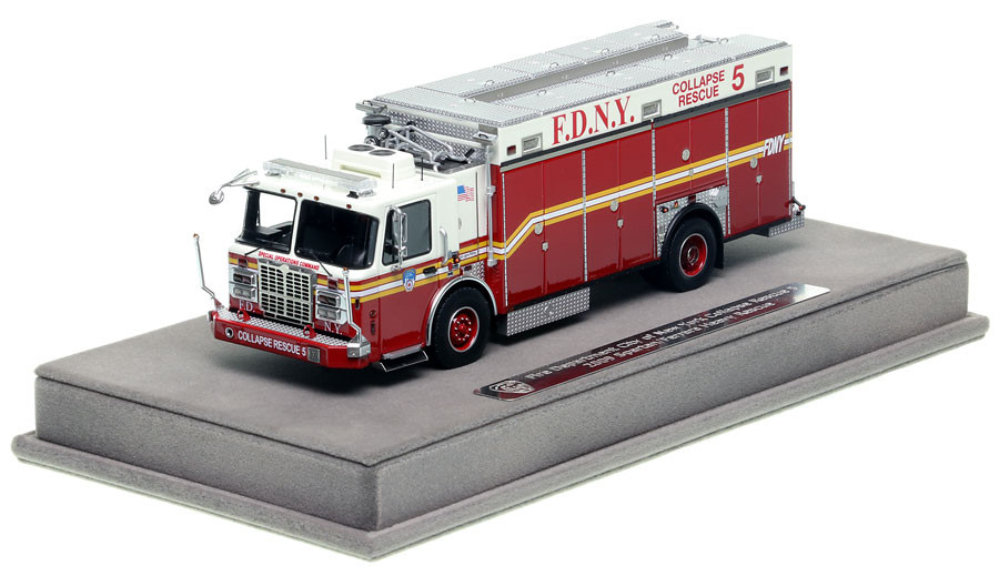Fire Replicas FDNY 2009 Spartan/Ferrara Collapse Rescue 5 - Staten