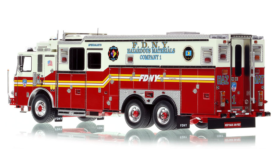 Fire Replicas FDNY 2022 Ferrara Haz-Mat 1 - Citywide Scale Model