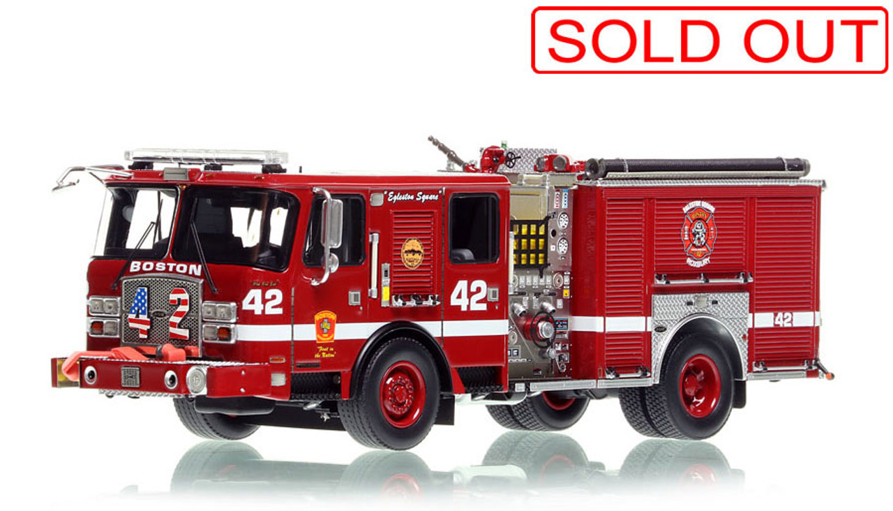 Fire Replicas Boston Fire Department 2017 E-One Typhoon