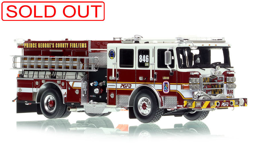 Fire Replicas Prince George's County Fire Department 2022 Pierce