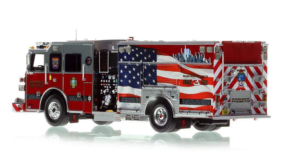 Fire Replicas 1:50 scale model of MDFR 2022 Sutphen Monarch - 9.11