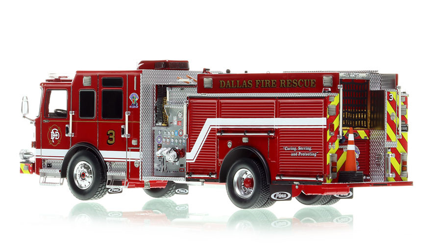 Fire Replicas 1:50 scale model of Dallas Fire-Rescue 2022 Pierce