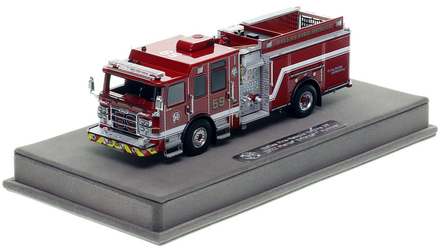 Fire Replicas 1:50 scale model of Dallas Fire-Rescue 2022 Pierce