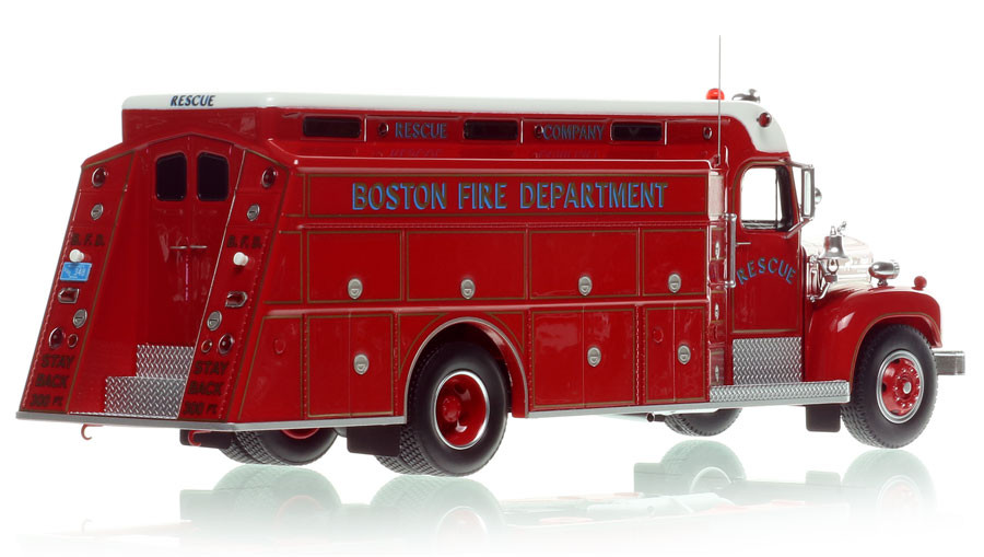 Fire Replicas 1:50 scale model of Boston Fire Department 1964 Mack