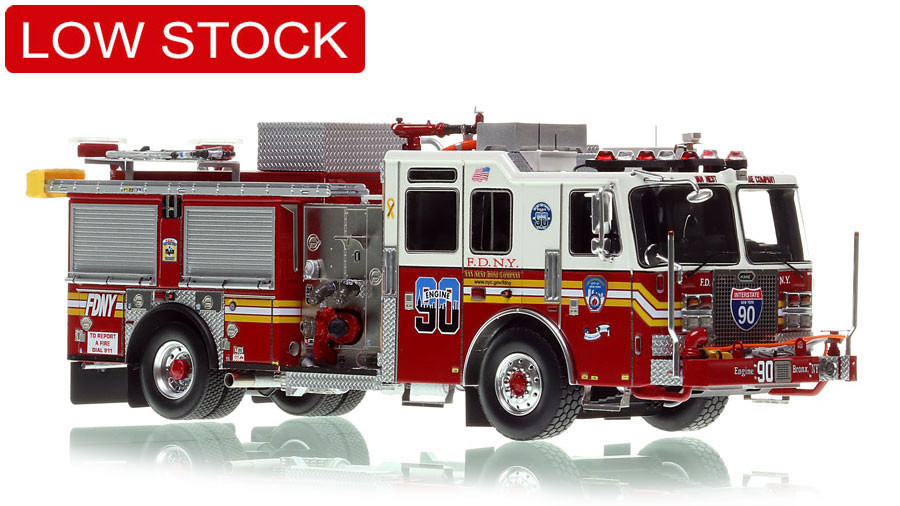 Fire Replicas FDNY 2016 KME Severe Service Engine 90 - Bronx Scale