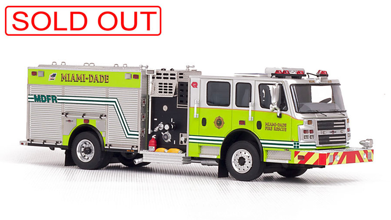 Miami-Dade Fire Rescue Rosenbauer Engine