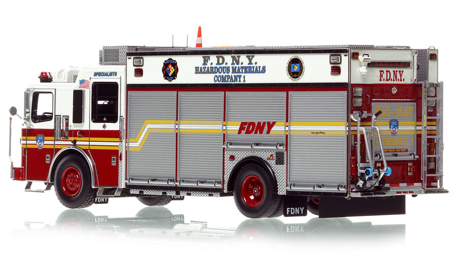 Fire Replicas FDNY 2014 Ferrara Haz-Mat 1 - 2nd Piece - Citywide