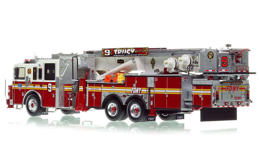 Fire Replicas FDNY 2013 Seagrave Attacker 95' Tower Ladder 9