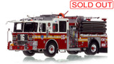 1:50 scale model of FDNY 2022 Seagrave Attacker HD Engine 16 - Manhattan