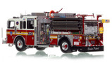 1:50 scale model of FDNY 2021 Seagrave Attacker HD Engine 304 - Queens