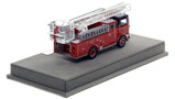 1:50 scale model of Chicago 1967 Mack MB/Pierce/Pitman 50' Snorkel Squad 1 - Late Edition